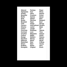 AKKURAT X MICHAEL SATTER Notizbuch A-Z